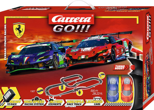 Carrera Πίστα Go Ferrari Power Racing 1:43 για 3+ Ετών