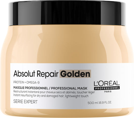 L'Oréal Professionnel Serie Expert Absolut Repair Golden Μάσκα Μαλλιών για Επανόρθωση 500ml